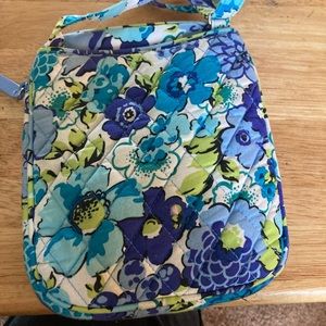 Beautiful floral print blue